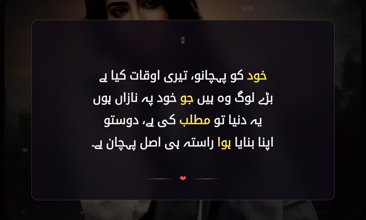 Best Attitude Shayari In Urdu | رویے کی بہترین شاعری اردو میں
