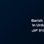 350+ Best Barish Shayari In Urdu | بارش شاعری اردو میں